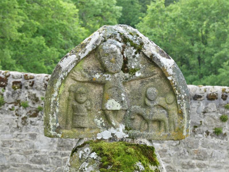 Croix de Saint-Barber, Moutier-Rozeille