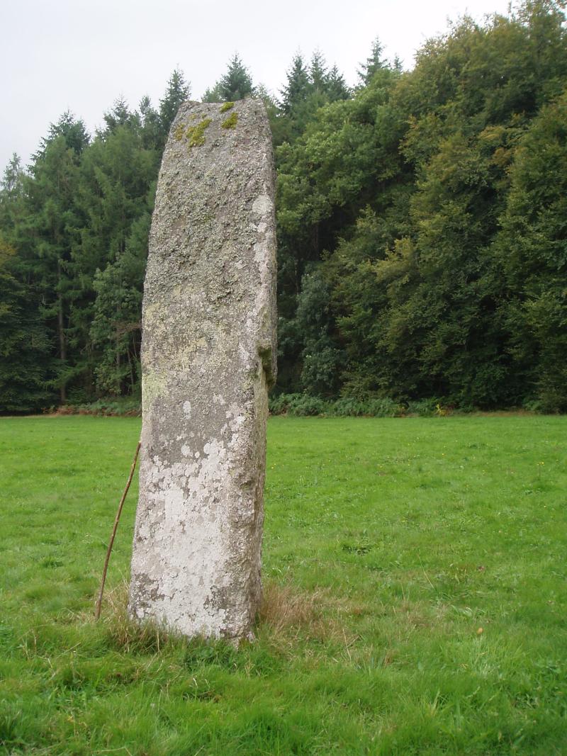 Menhir dit Pierre Fitte, Saint-Quentin-la-Chabanne