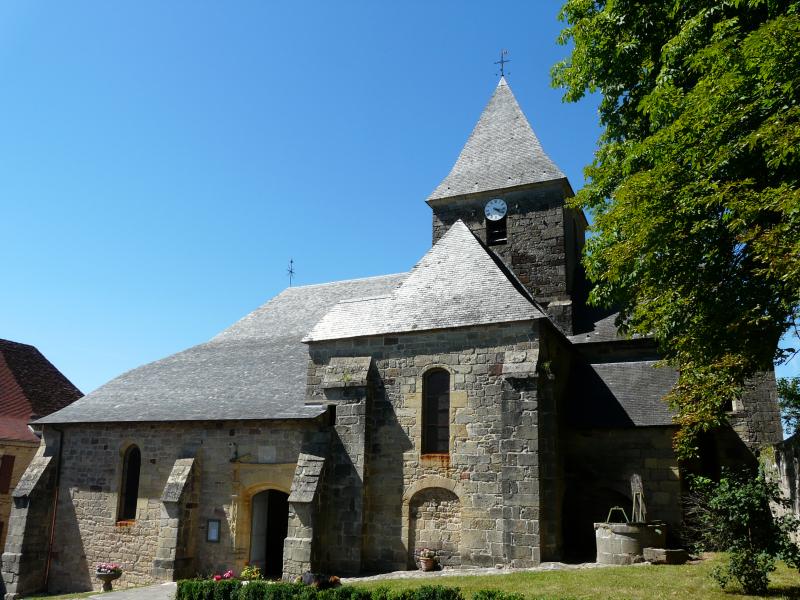 Eglise Saint-Vincent et Saint-Cloud, Badefols-d'Ans