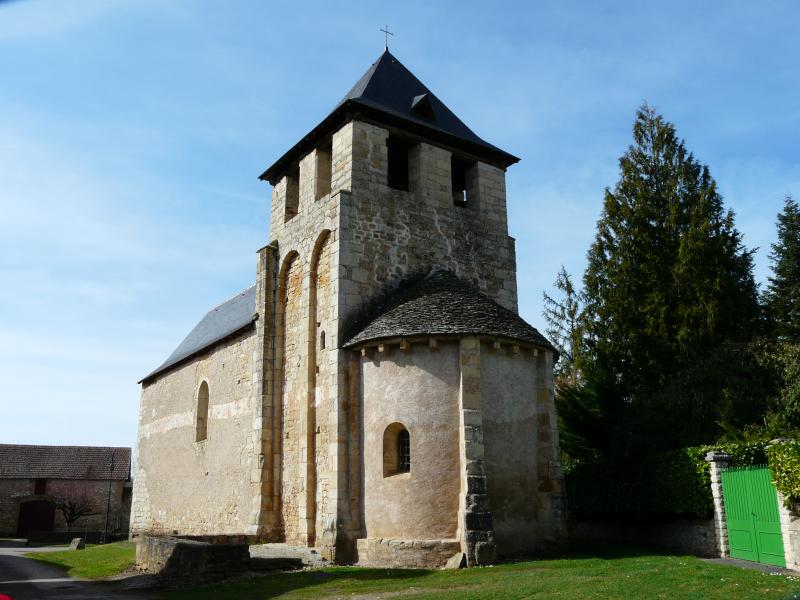Eglise Saint-Martial-Laborie, Cherveix-Cubas