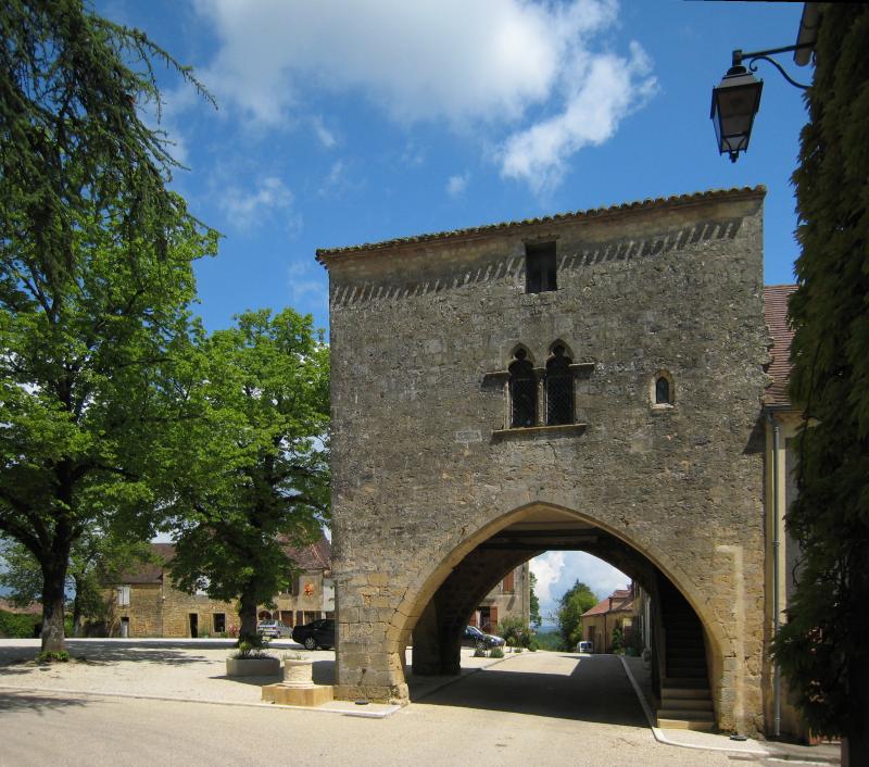 Maison à arcades du 14e siècle, Molières