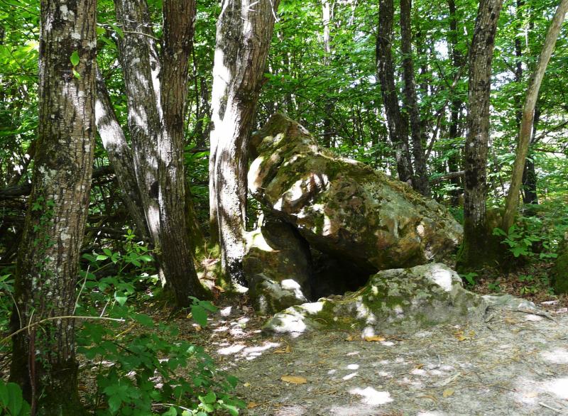 Dolmen de Peyrebrune, Saint-Aquilin