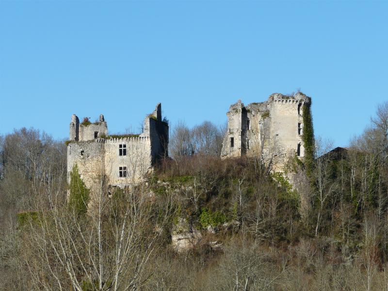 Ruines du château de Bruzac
