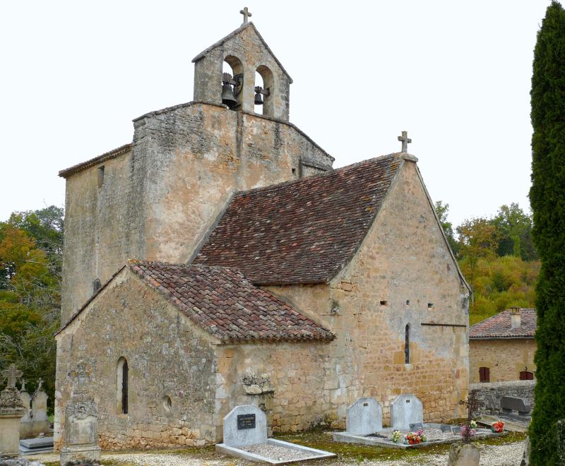 Eglise Saint-Romain, Saint-Romain-de-Monpazier