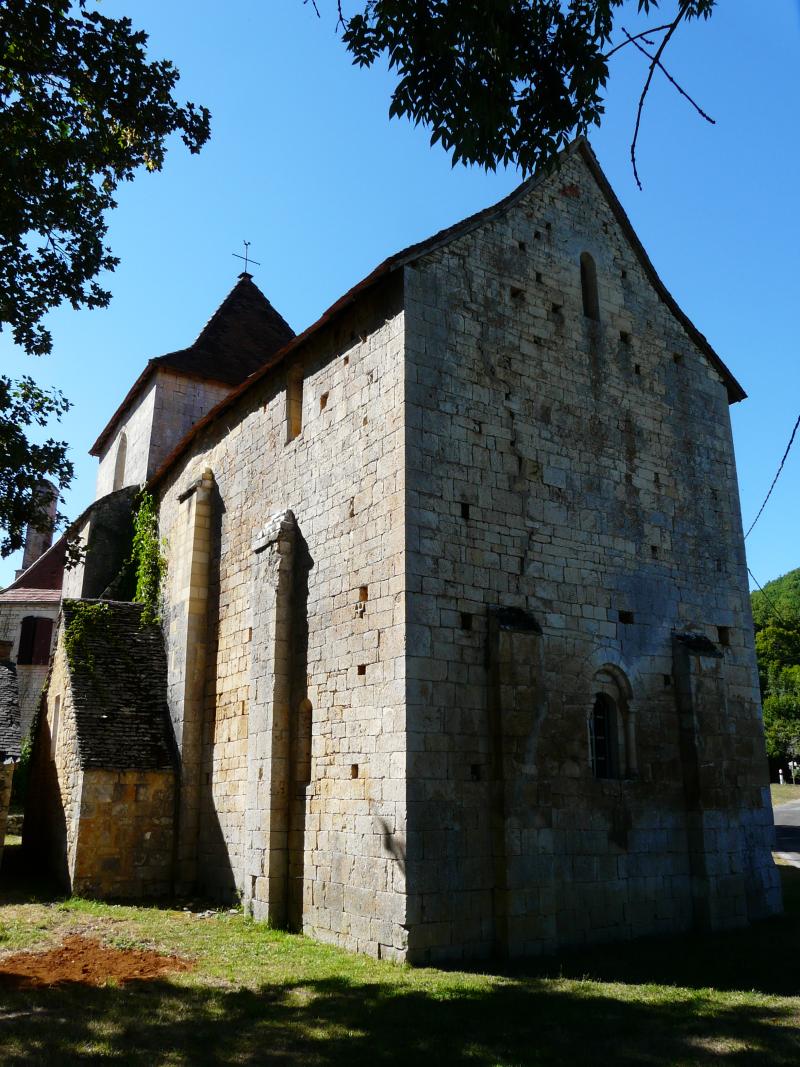 Eglise Saint-loup d'Eybenes, Salignac-Eyvigues