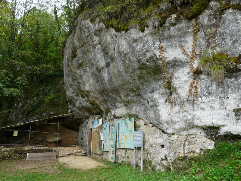 Abri sous roche (abri Reverdit)
