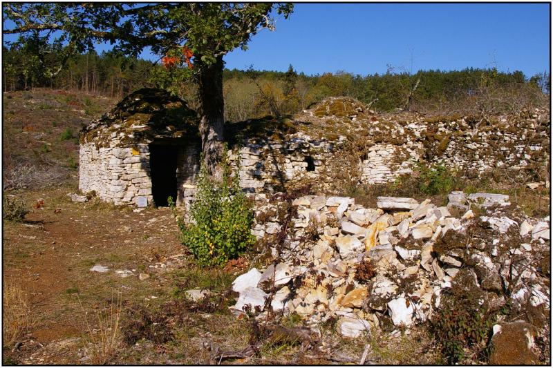Cabane en pierre sèche de la Combe du Rat, Daglan