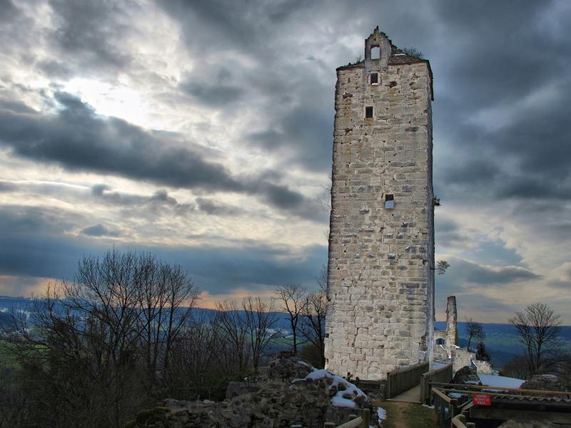 Château de Scey (également sur commune de Cléron), Chassagne-Saint-Denis