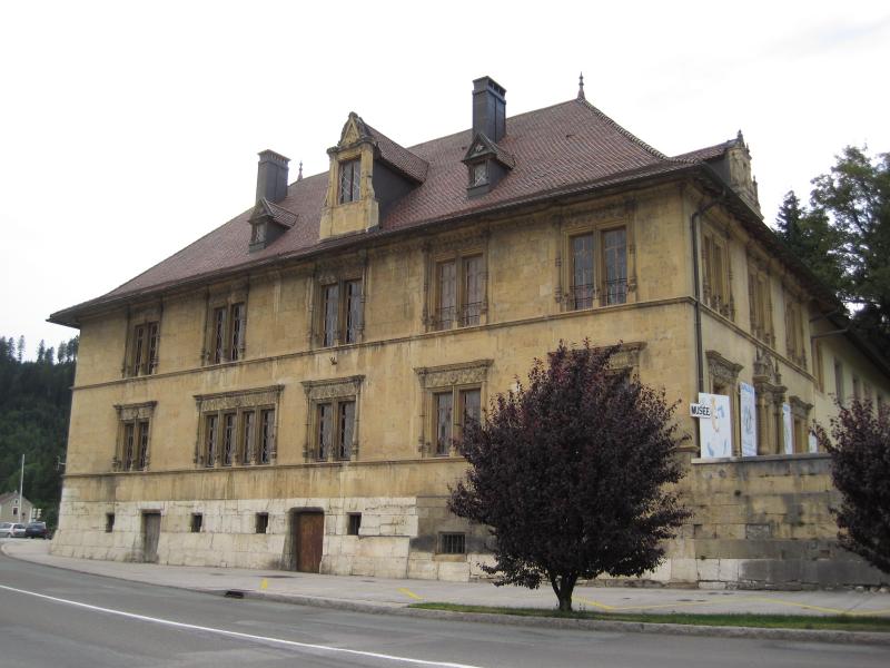 Maison Cuche dite Château Pertusier, actuellement musée de l'Horlogerie du Haut-Doubs, Morteau