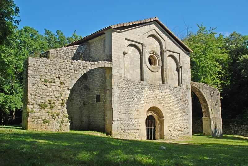Chapelle du Val-des-Nymphes (ruines de la), La Garde-Adhémar