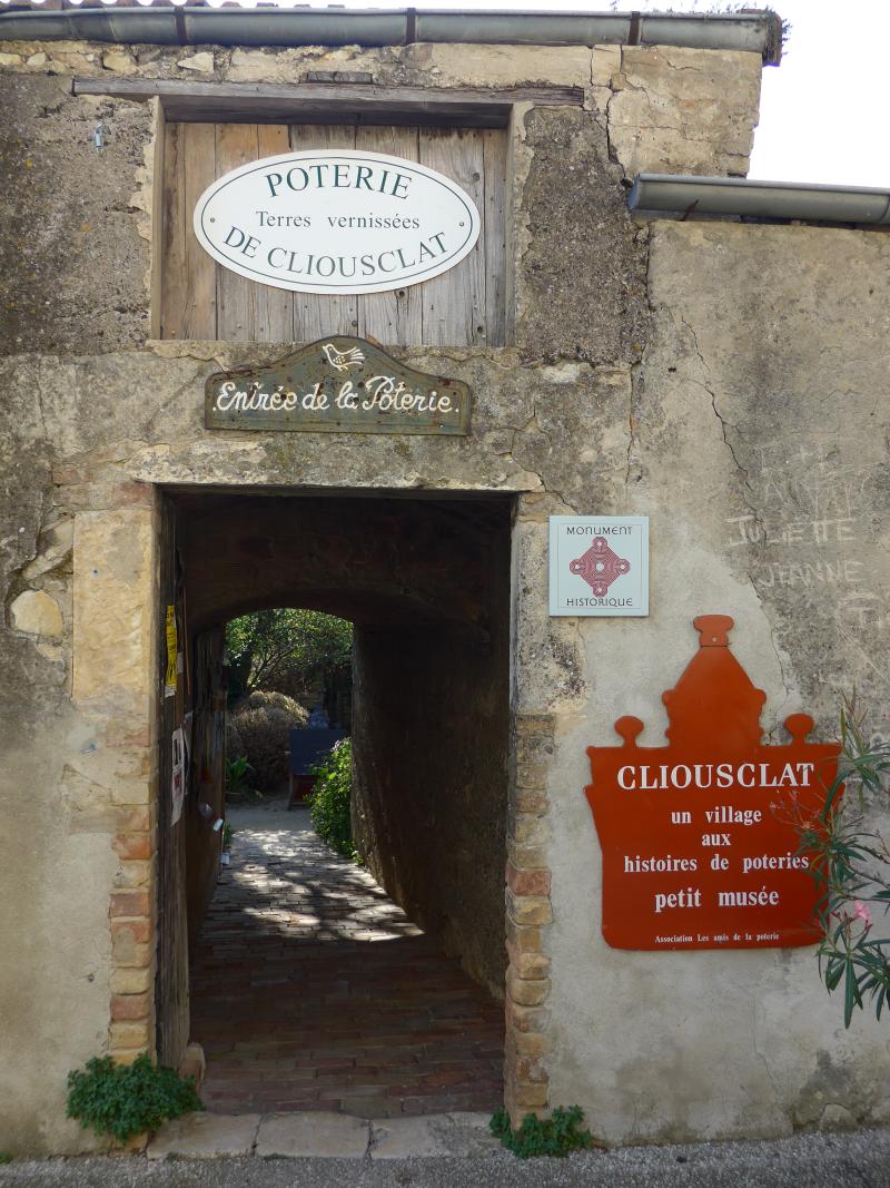 Poterie, Cliousclat