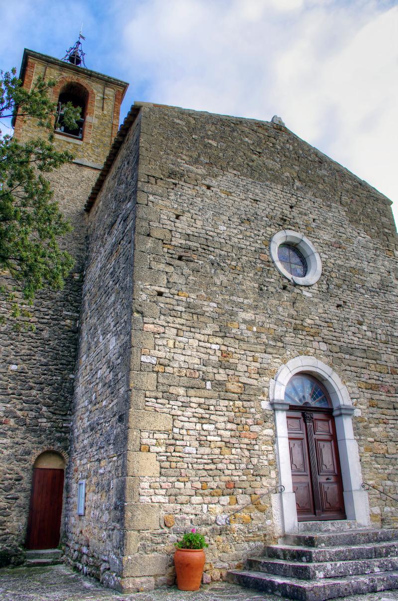 Eglise Notre-Dame de Porporières, Mérindol-les-Oliviers