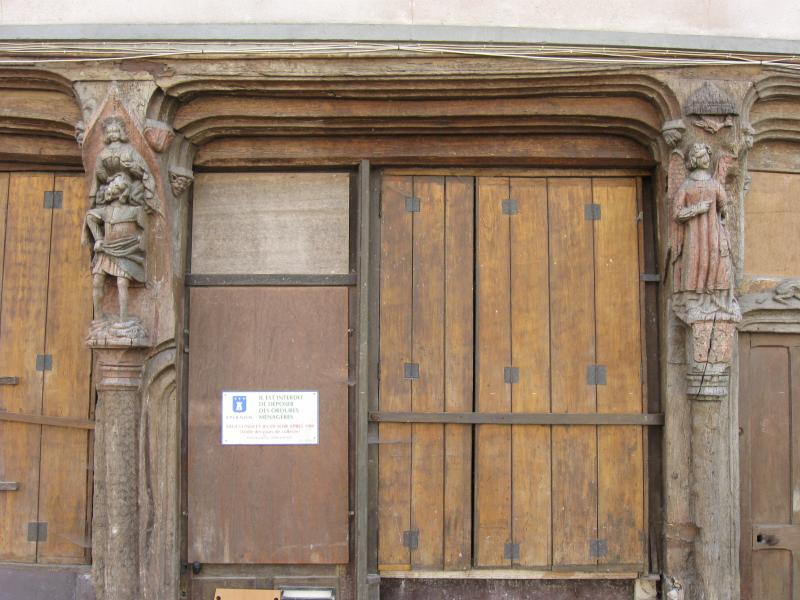 Maison à pan de bois
