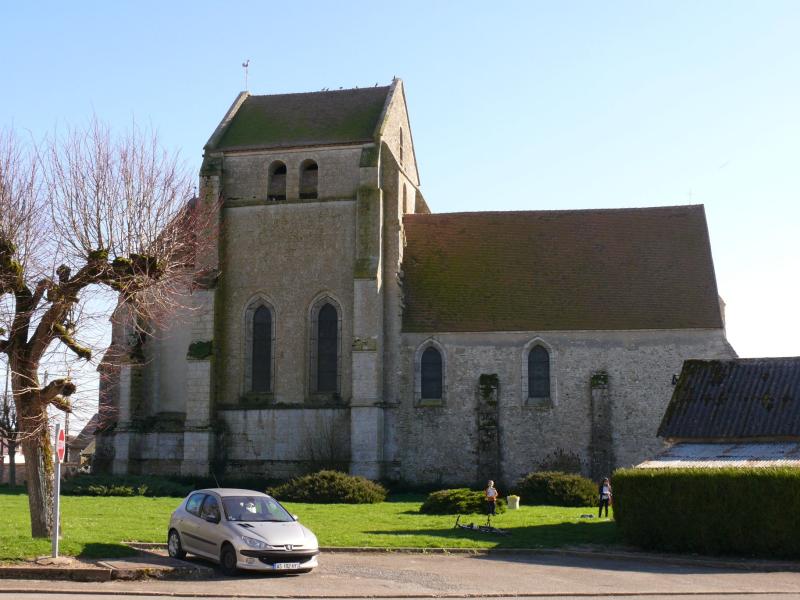 Eglise Saint-Georges et Saint-Gilles, Santeuil