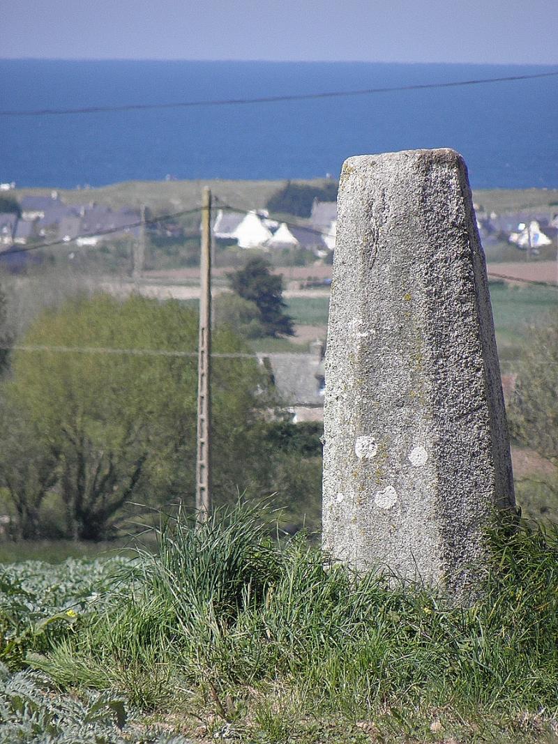 Stèle gauloise, Cléder