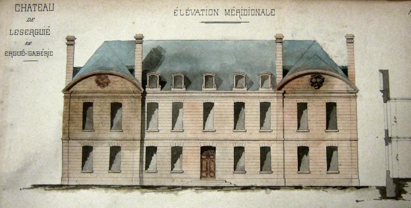 Château de Lezergué, Ergué-Gabéric