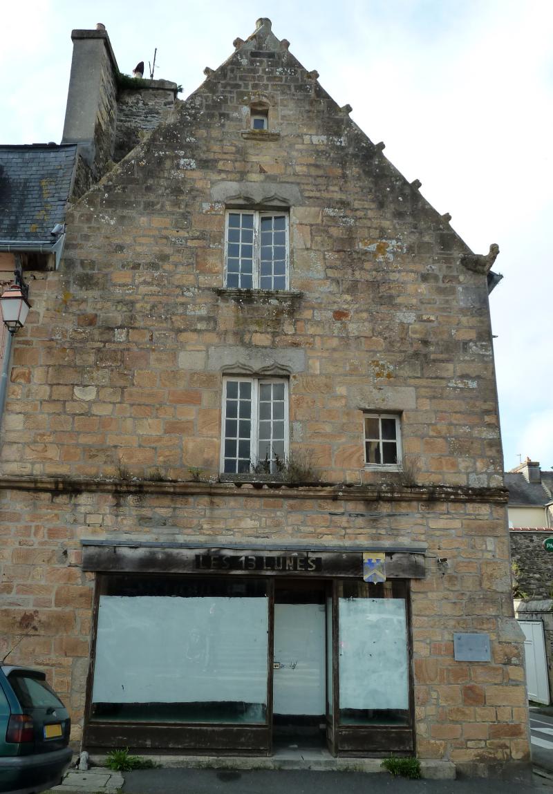 Maison du 16e siècle, dite des "Treize Lunes", Landerneau