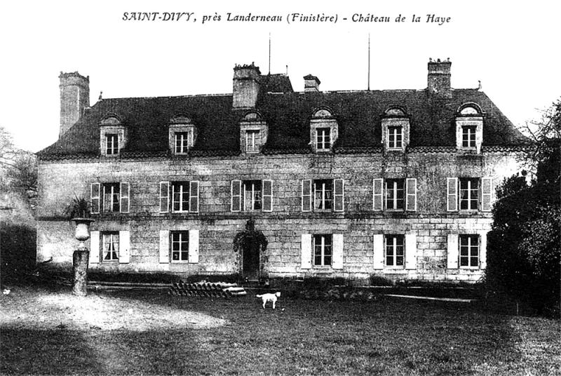 Manoir de la Haye, Saint-Divy