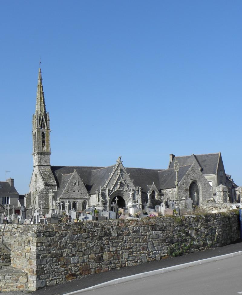 Eglise Saint-Nicaise et cimetière, Saint-Nic