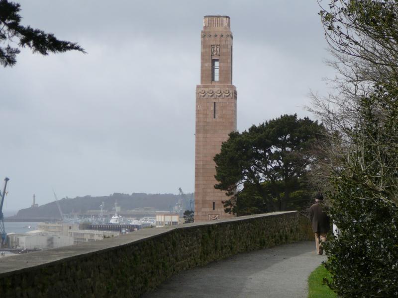 Naval Monument ou Mémorial américain de la Première Guerre mondiale, Brest