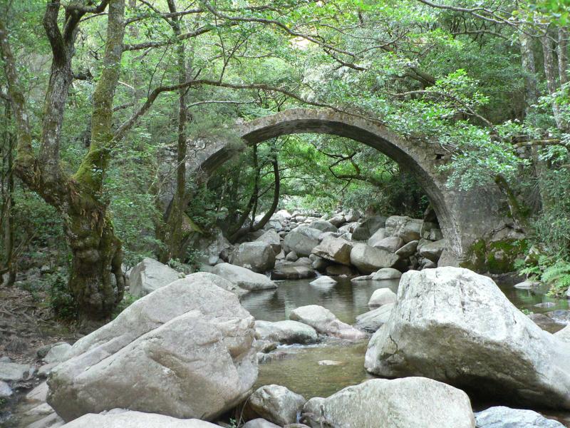 Pont de Zaglia, Évisa