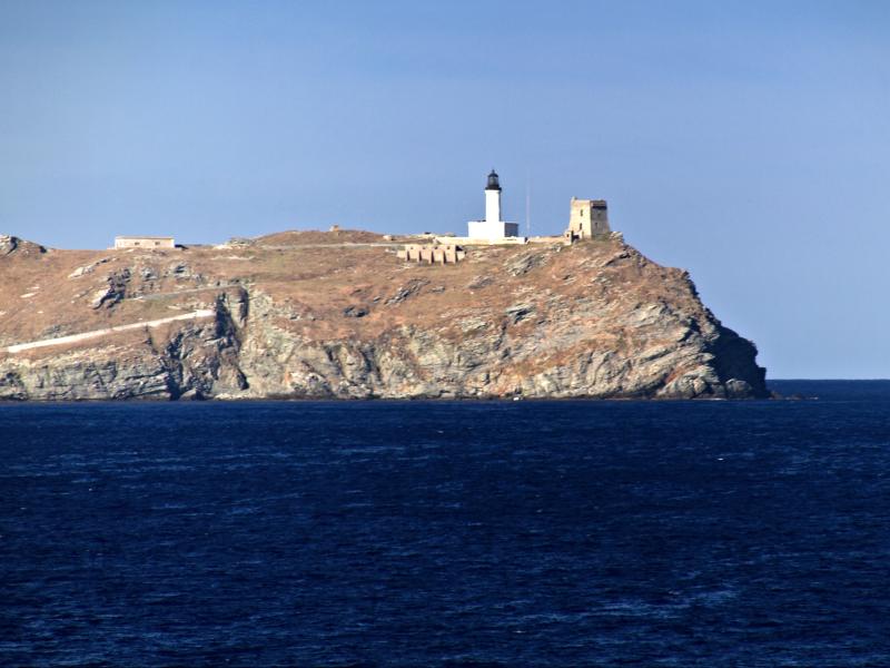 Phare de la Giraglia, sur l'île de la Giraglia, Ersa
