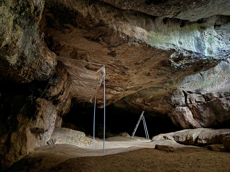 Grotte Chabot, Aiguèze