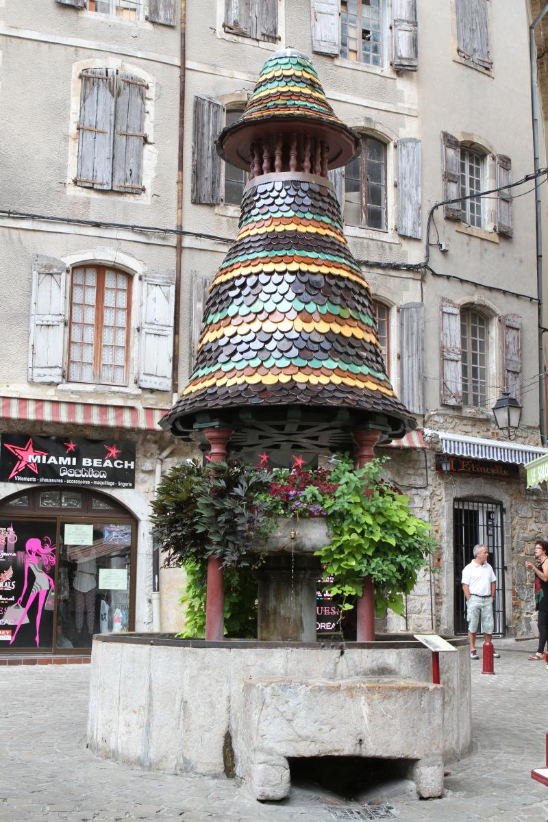 Fontaine couverte, Anduze