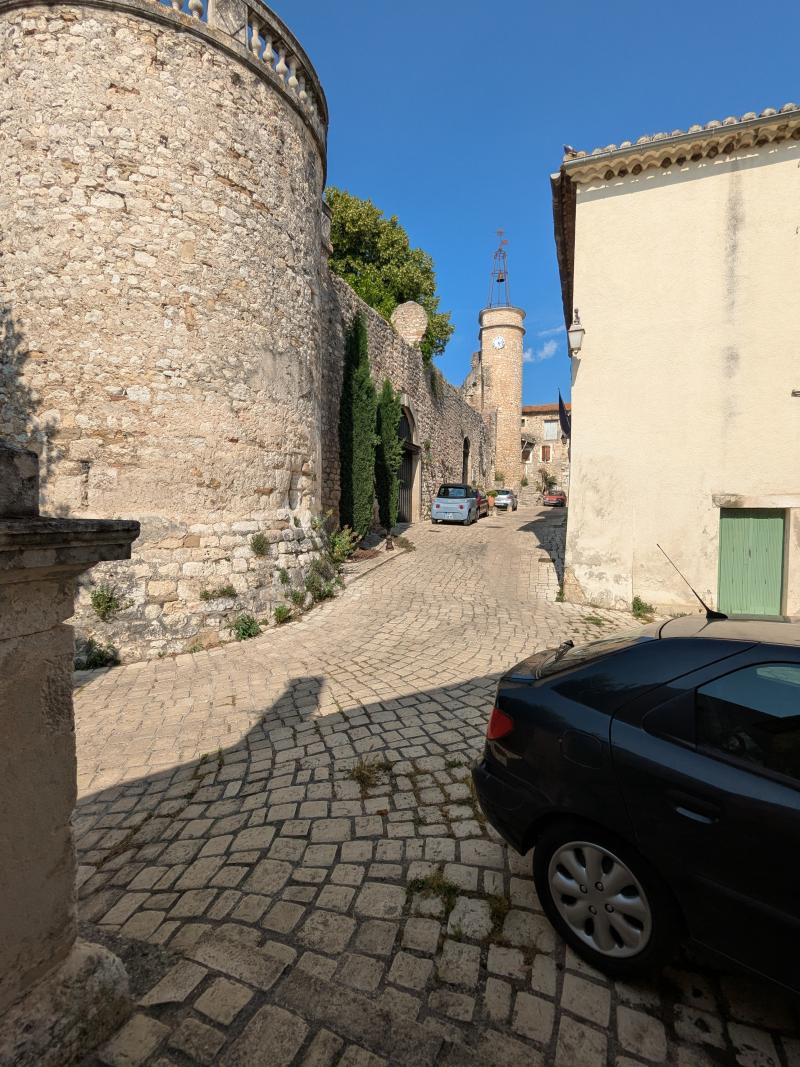Château, église et presbytère, Navacelles