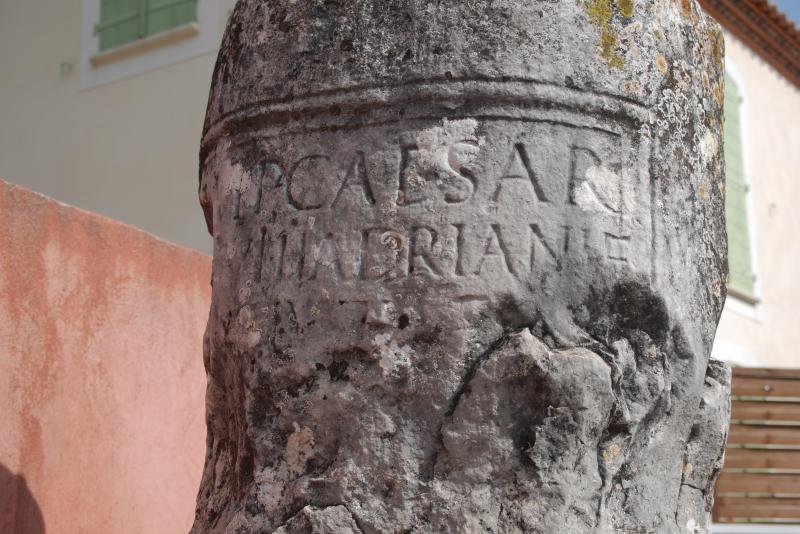 Colonne milliaire au nom d'Antonin le Pieux, Uchaud