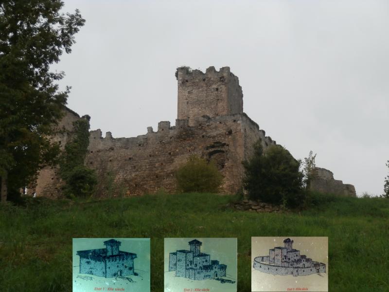 Restes du château, Montespan