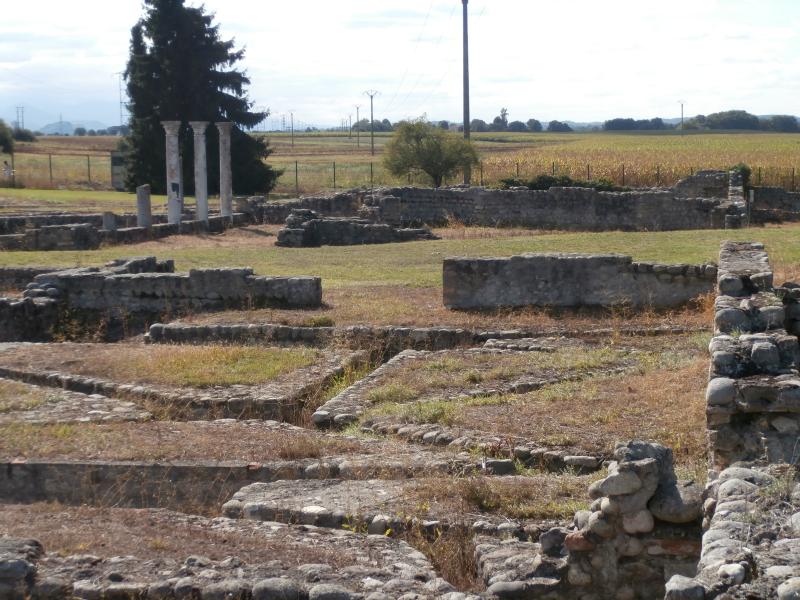 Grande villa gallo-romaine, dépôt de fouilles et vestiges archéologiques, Valentine
