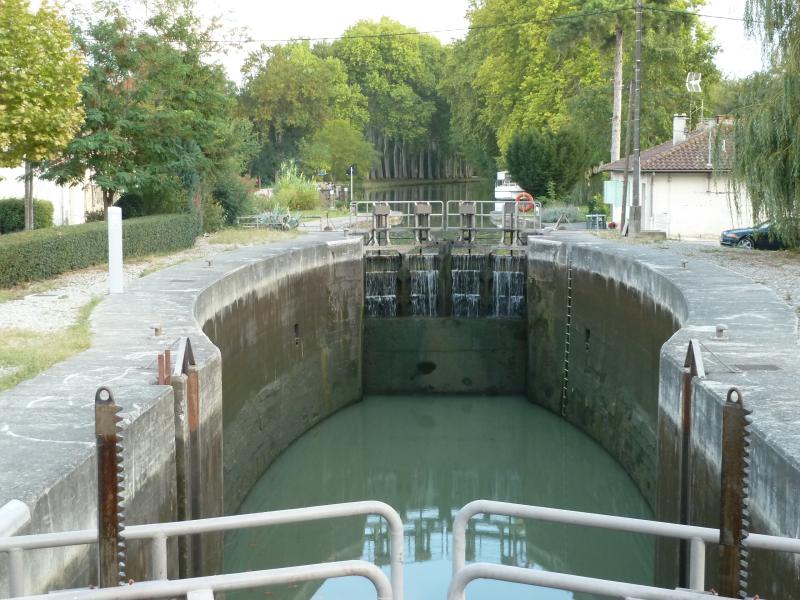 Canal du Midi : Ecluse et maison éclusière de Castanet ou du Perrier, Castanet-Tolosan