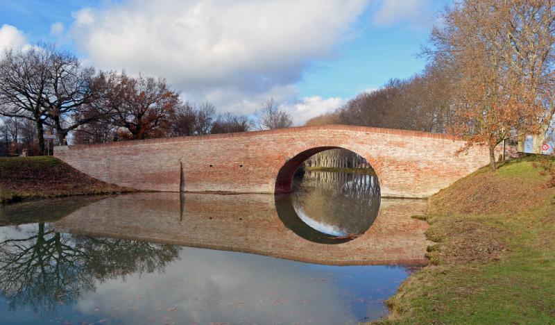 Canal du Midi : Pont de Deyme, Pompertuzat