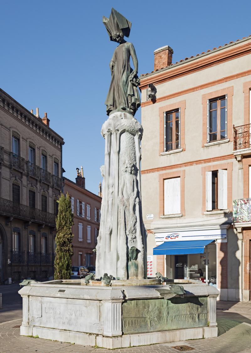 Fontaine de la Poésie romane, Toulouse
