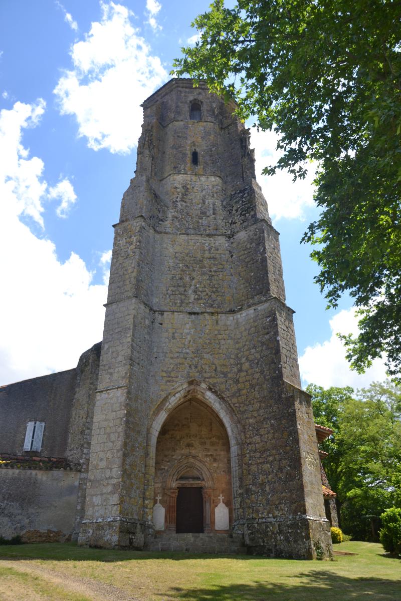Eglise et cimetière, Bernède