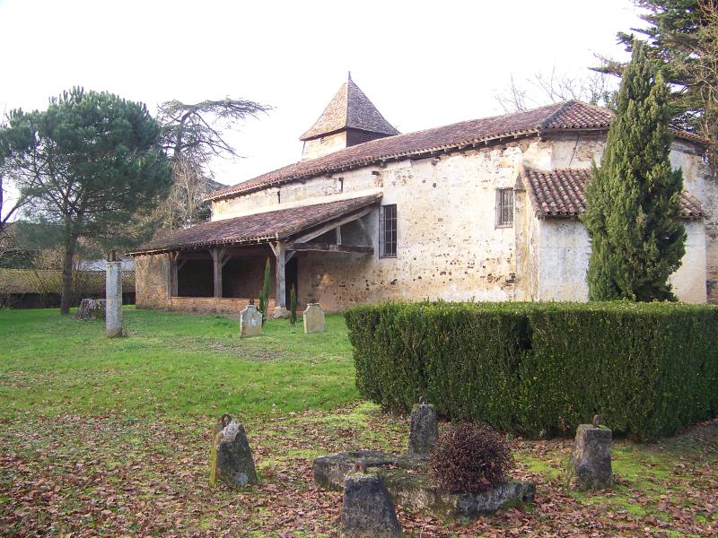 Eglise Saint-Aubin, Le Houga