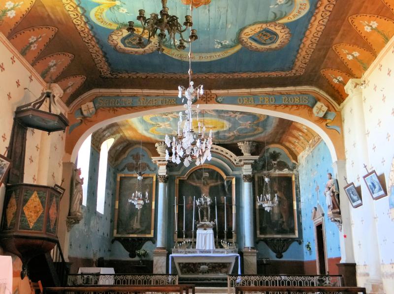 Eglise de Heux, Larroque-sur-l'Osse