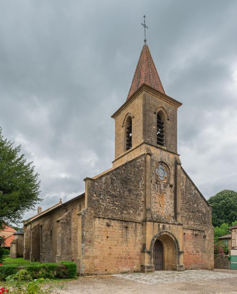 Eglise Saint-Jacques-le-Majeur, située au village, Tillac