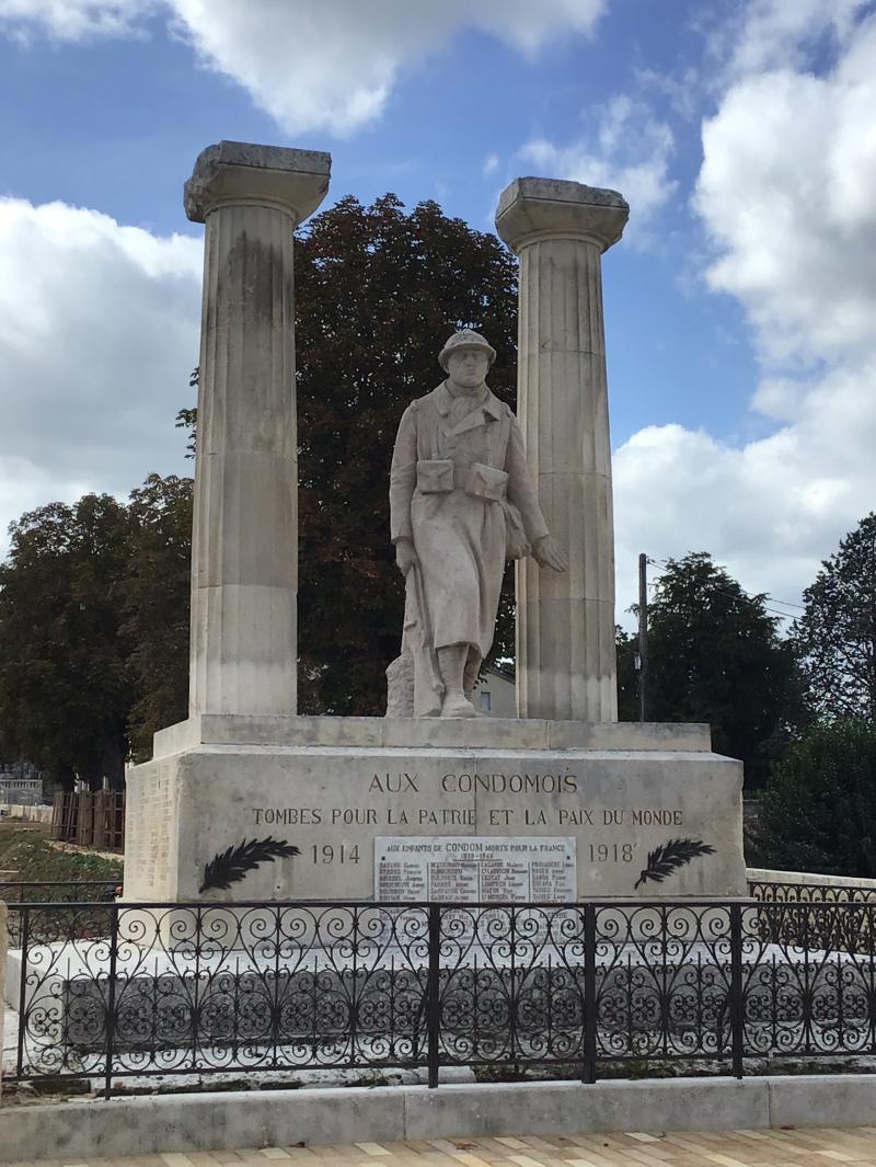 Monument aux morts de la guerre de 1914-1918, Condom