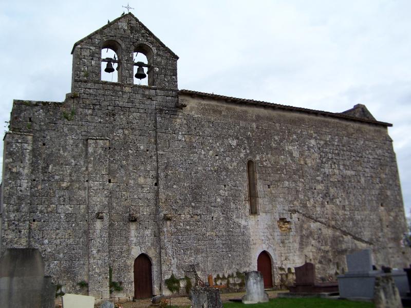 Eglise Saint-Eutrope et ancien prieuré, Bellefond