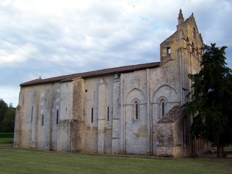 Ancienne église abbatiale Saint-Maurice, actuelle église Saint-Nicolas, Blasimon