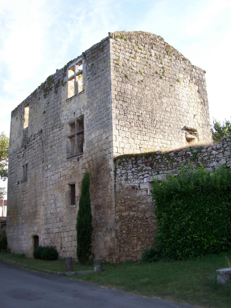 Ruines du château, Podensac