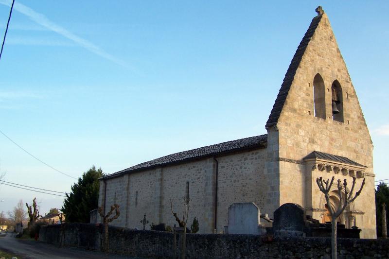 Eglise Saint-Christophe du Puch, Sauveterre-de-Guyenne