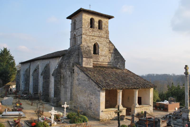 Église Notre-Dame, Saint-Aubin-de-Branne