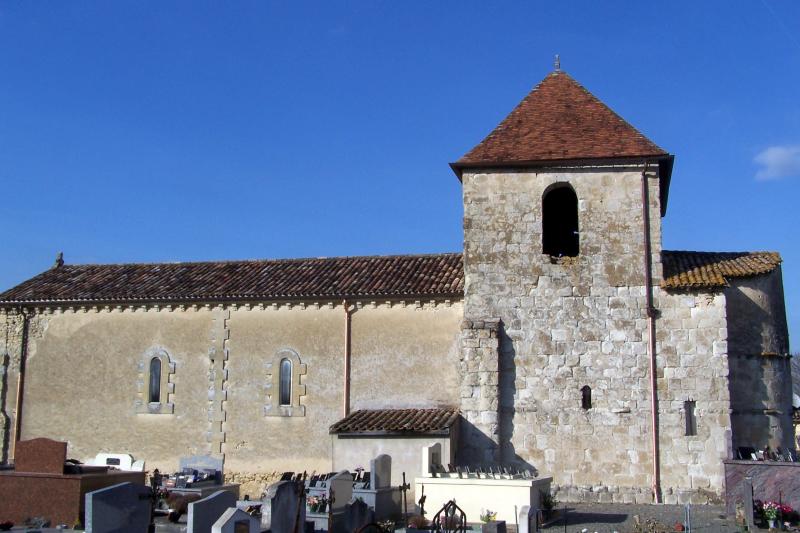 Eglise de Saint-Romain de Vignague, Sauveterre-de-Guyenne