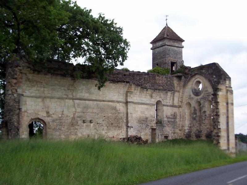 Ruines de l'église de Montarouch, Targon
