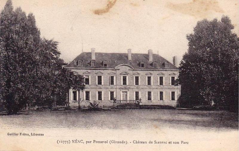 Château de Siaurac, Néac