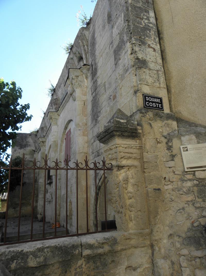 Vestiges de l'ancienne église paroissiale Saint-Etienne