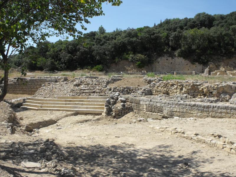 Oppidum pré-romain ou site archéologique de l'agglomération antique du Castellas